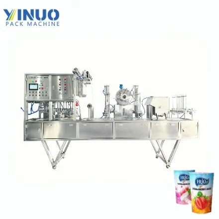 High-Efficiency Bobble Tea Cup Filling and Sealing Equipment
