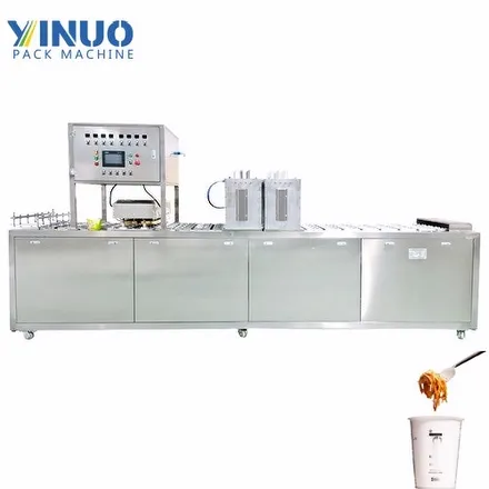 Semi-Automatic Instant Noodle Cup Sealing Machine for Food Packaging | Efficient and Hygienic Cup Sealer