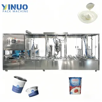 Yogurt Filling and Sealing Machine