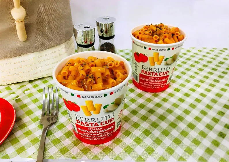 Pasta Cup Packaging Line for a Polish Listed Company