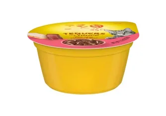 Pet Meat Paste Filling and Sealing Machine for Aluminum Trays