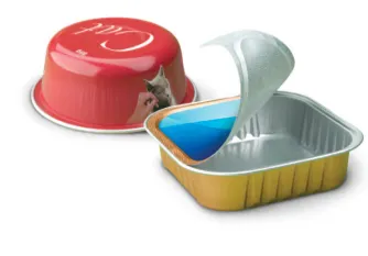 Pet Food Meat Puree Filling and Sealing Process Display