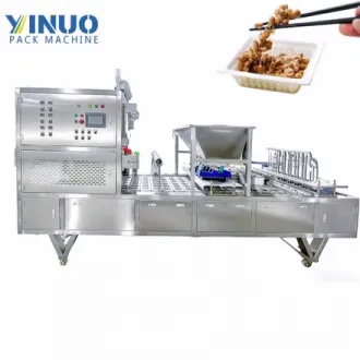 Natto Box Filling and Sealing Machine
