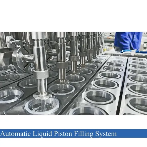 Automatic Fruit Pulp Jelly Filling and Sealing Machine for Cup Beverage Packaging