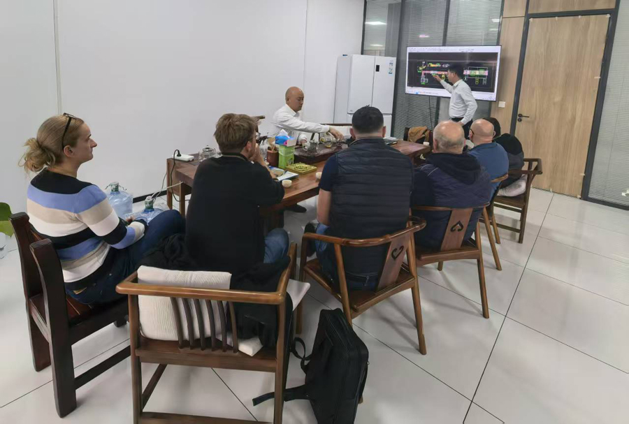 Leading Polish Pasta Company Visits Wuhan City Yijianuo Machinery to Explore Cup Noodle Packaging Line Cooperation